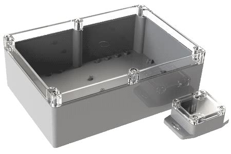 polycase clear plastic cover box